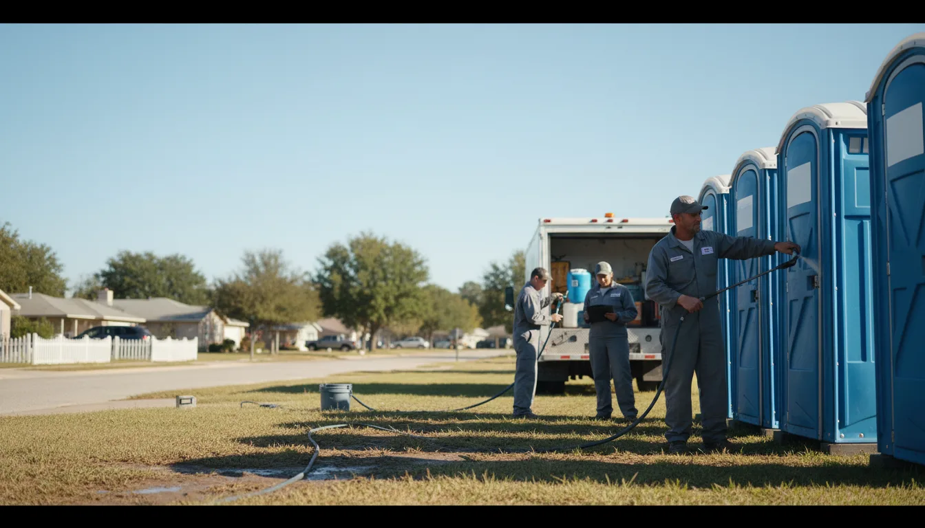 Long-Term Portable Toilet Rental in Cowarts, AL near me